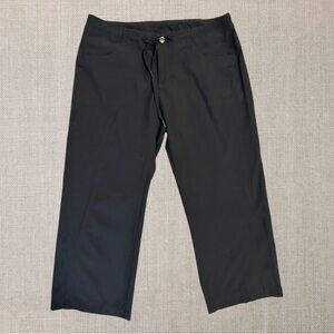 Patagonia Black Relaxed Capri Pant